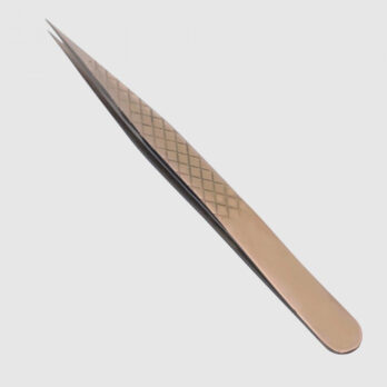 3A-STRAIGHT ROSE-GOLD TWEEZER
