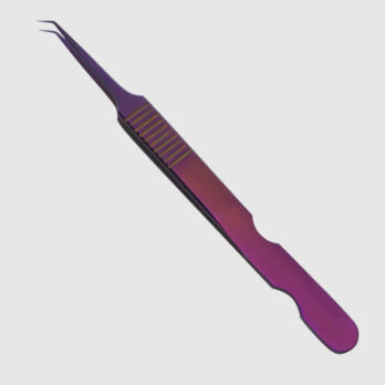 5A-CURVED GOLD TWEEZER