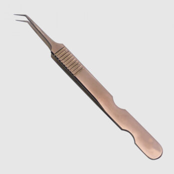 5A-45 ANGLED ROSE-GOLD TWEEZER