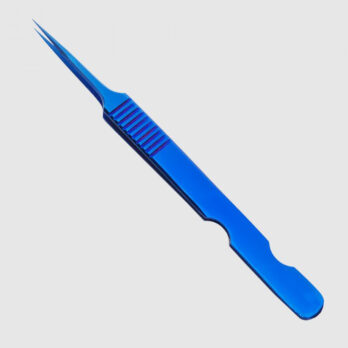 5A-STRAIGHT CLOUDY-BLUE TWEEZER