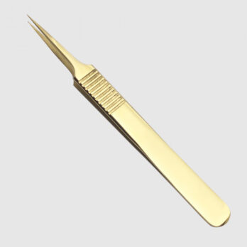 5A-STRAIGHT GOLD TWEEZER