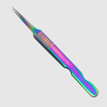 5A-STRAIGHT MULTI-RAINBOW TWEEZER