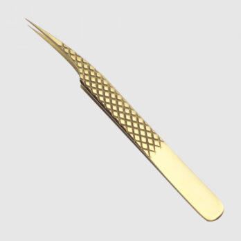 7A-STRAIGHT GOLD TWEEZER